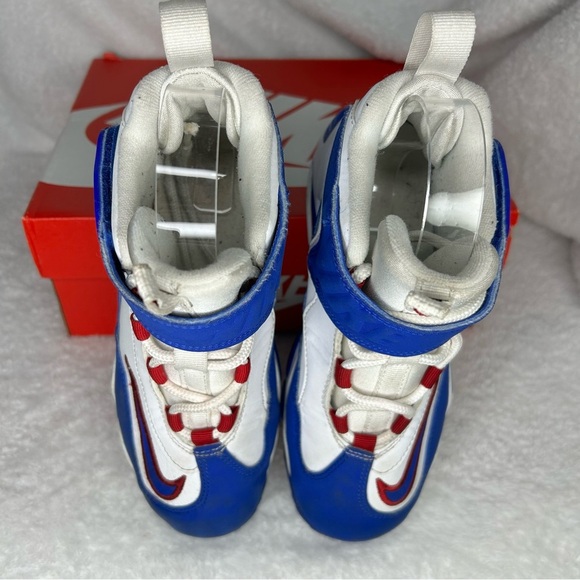 Nike Air Griffey Max 1 (PS) | Kids | Blue White Red | size 1Y | Good Condition - Picture 11 of 11